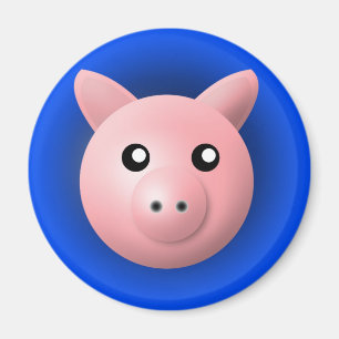 Íman ímã com animal: porco