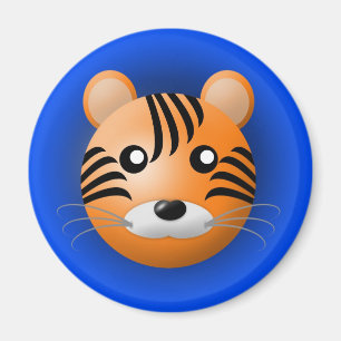 Íman ímã com animal: tigre