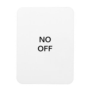 Íman ímã com "ATIVAÇÃO E DESATIVAÇÃO"