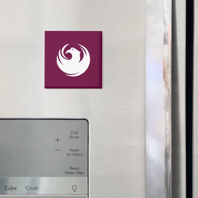 Íman Ímã com Bandeira da Cidade de Phoenix, Arizona (In Situ (Fridge))