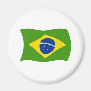 Íman Ímã com Bandeira do Brasil