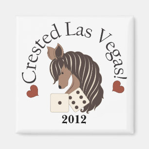 Íman Ímã com crista de Las Vegas - design exclusivo