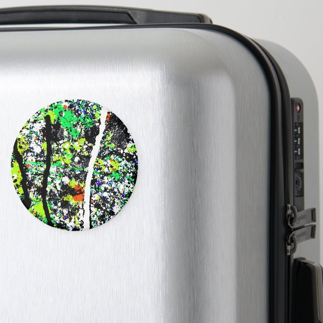 Íman ímã com imagem abstrato (In Situ (Luggage))