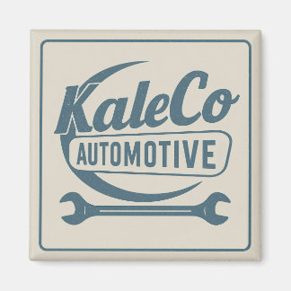 Íman Ímã com Logo Vintage