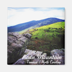 Íman Ímã com texto - montanha Roan