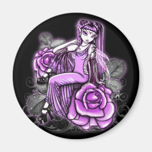 Íman Ímã cor-de-rosa de Fae do dia dos namorados