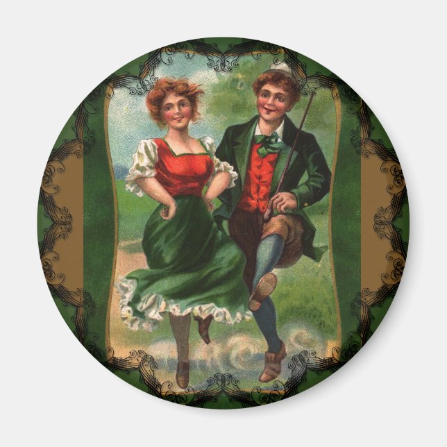 Íman Ímã Corações Cheios de Alegria (Frente)