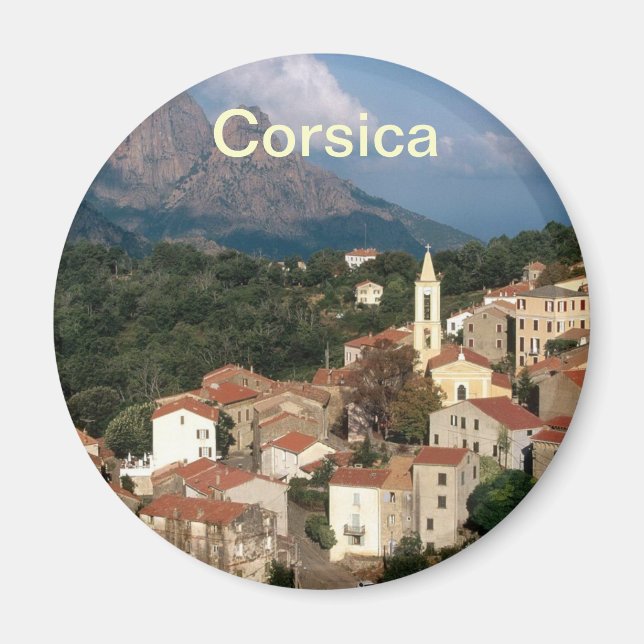 Íman ímã corsica (Frente)