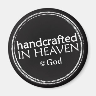 Íman Ímã cristão: Handcrafted no céu