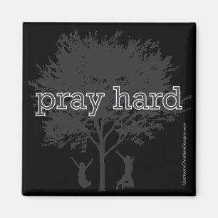 Íman Ímã cristão: Pray o duro