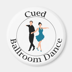 Íman Ímã Cued da dança de salão de baile