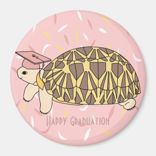 Íman Ímã customizável 1 da graduação da tartaruga 
