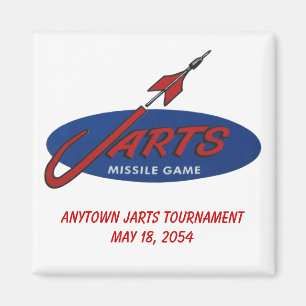 Íman Ímã customizável de Jarts do vintage