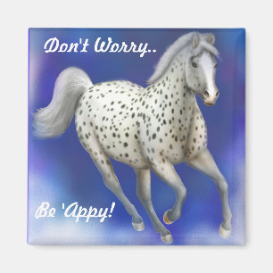 Íman Ímã customizável do Appaloosa celestial do