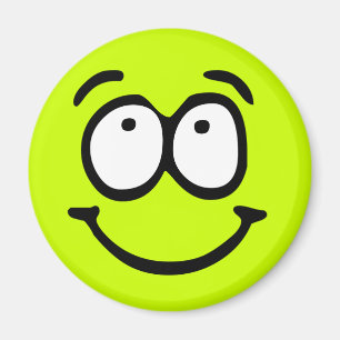 Íman Ímã customizável do fundo do Emoticon