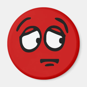 Íman Ímã customizável do fundo do Emoticon