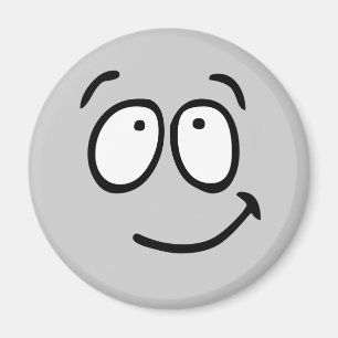 Íman Ímã customizável do fundo do Emoticon