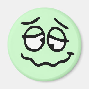 Íman Ímã customizável do fundo do Emoticon