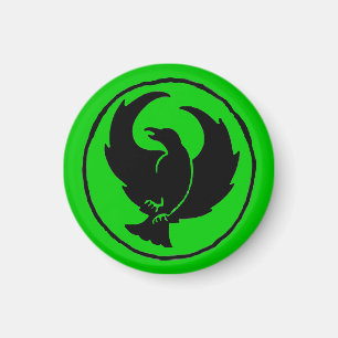 Íman Ímã da aranha (preto/verde verdadeiro)