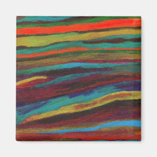 Íman Ímã da arte abstracta da tapeçaria #3