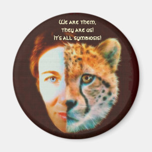 Íman Ímã da arte da PROTEÇÃO dos ANIMAIS SELVAGENS