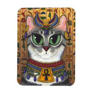 Íman Ímã da arte de Bastet do egípcio do gato da deu