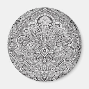 Íman Ímã da arte de Paisley