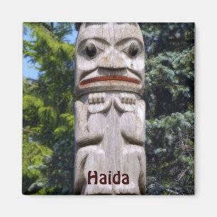 Íman Ímã da arte de pólo de Totem do nativo american