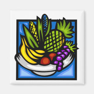 Íman Ímã da bacia de fruta de Kwanzaa por SRF