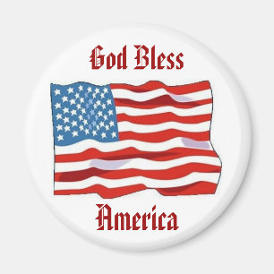 Íman Ímã da bandeira americana