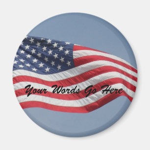 Íman Ímã da bandeira americana