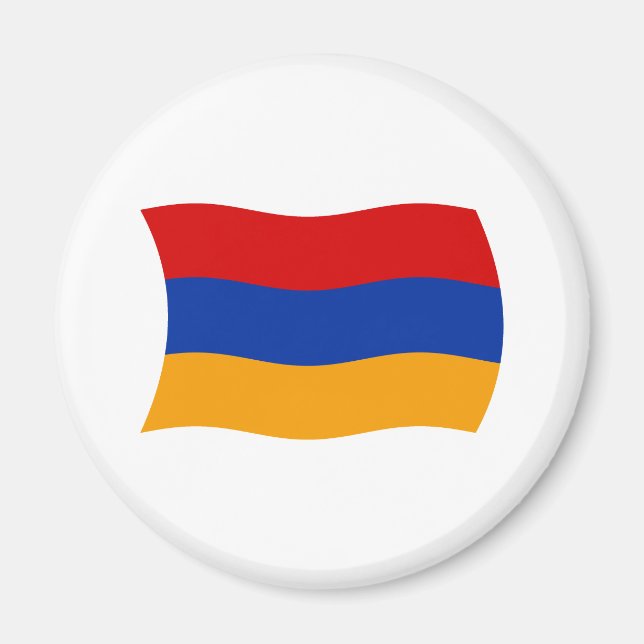 Íman Ímã da Bandeira da Armênia (Frente)