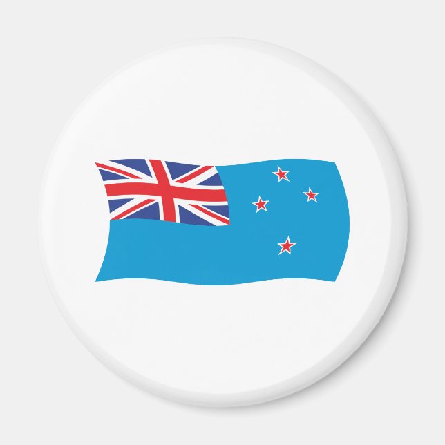 Íman Ímã da Bandeira da Dependência de Ross (Frente)