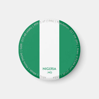 Íman Ímã da Bandeira da Nigéria