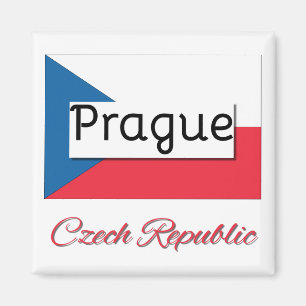 Íman Ímã da bandeira da república checa de Praga