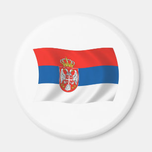 Íman Ímã da Bandeira da Sérvia
