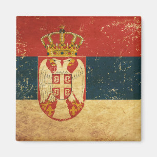 Íman Ímã da Bandeira da Sérvia