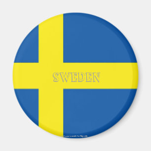 Íman Ímã da bandeira da suecia