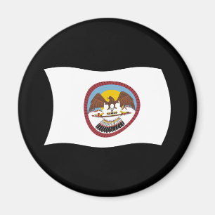 Íman Ímã da Bandeira da Tribo Ute