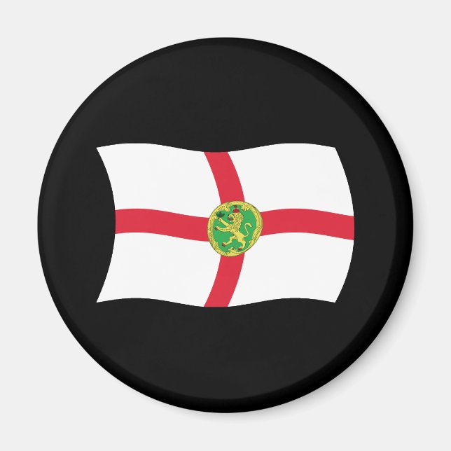 Íman Ímã da Bandeira de Alderney (Frente)