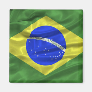 Íman Ímã da bandeira de Brasil