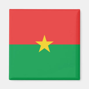 Íman Ímã da bandeira de Burkina Faso