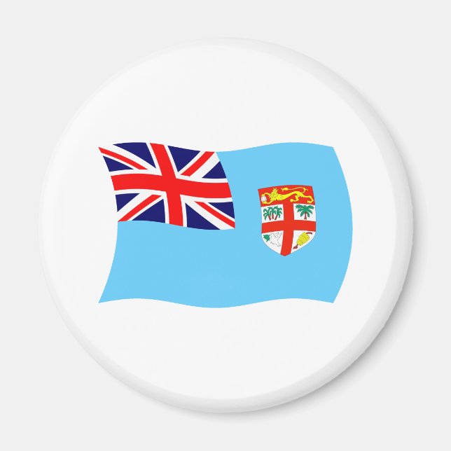 Íman Ímã da Bandeira de Fiji (Frente)