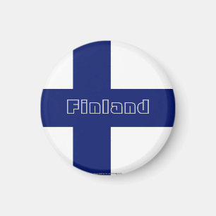 Íman Ímã da bandeira de Finlandia