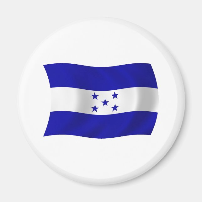 Íman Ímã da Bandeira de Honduras (Frente)