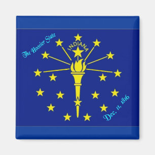 Íman Ímã da bandeira de Indiana