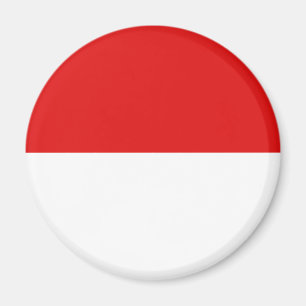 Íman Ímã da bandeira de Indonésia Fisheye
