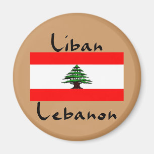 Íman Ímã da bandeira de Liban Líbano