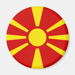 Íman Ímã da bandeira de Macedónia