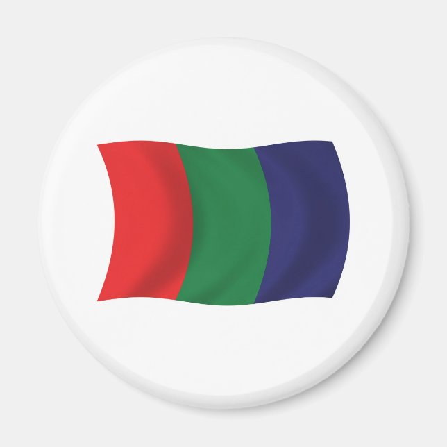 Íman Ímã da Bandeira de Marte (Frente)